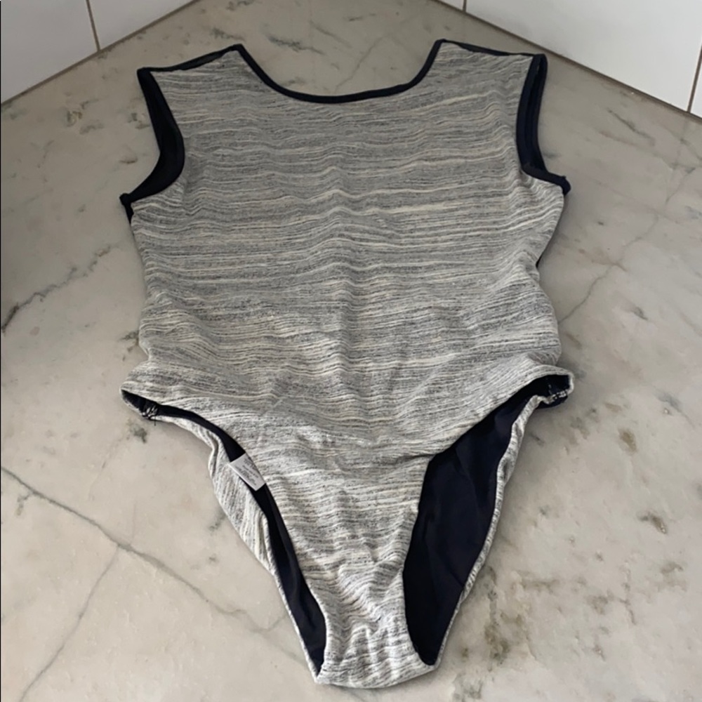 Blue Life One Piece Swimsuit Medium
